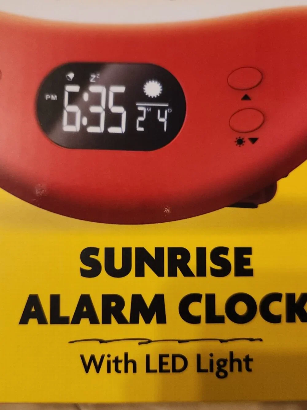 Peanuts Snoopy & Woodstock Sunrise Alarm Clock NEW Skateboarding